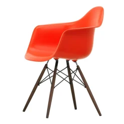 Eames Plastic Armchair DAW RE Ahorn dunkel