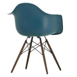 Eames Plastic Armchair DAW RE Ahorn dunkel