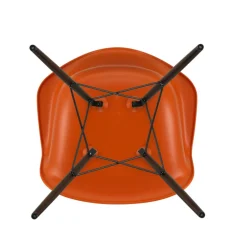 Eames Plastic Armchair DAW RE Ahorn dunkel