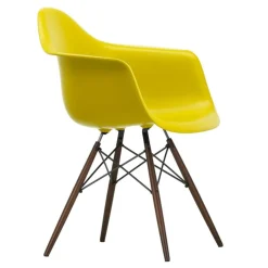 Eames Plastic Armchair DAW RE Ahorn dunkel