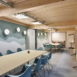 Eames Plastic Armchair DAR Gestell schwarz