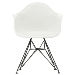 Eames Plastic Armchair DAR Gestell schwarz