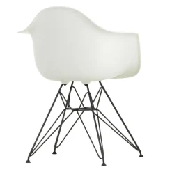 Eames Plastic Armchair DAR Gestell schwarz