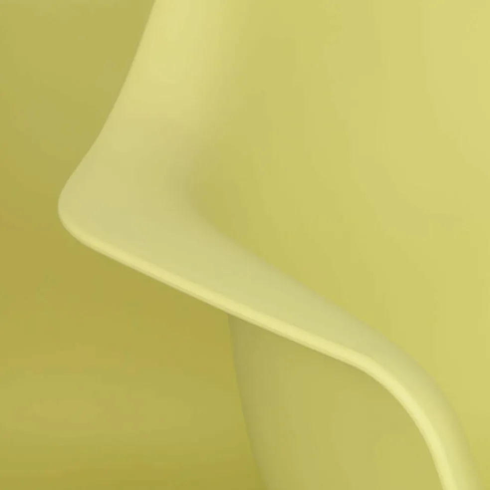 Eames Plastic Armchair DAW RE Gestell Esche