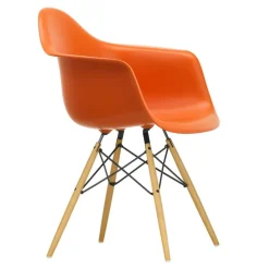 Eames Plastic Armchair DAW RE Gestell Esche