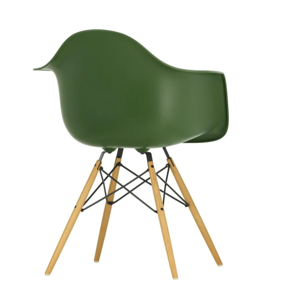 Eames Plastic Armchair DAW RE Gestell Esche