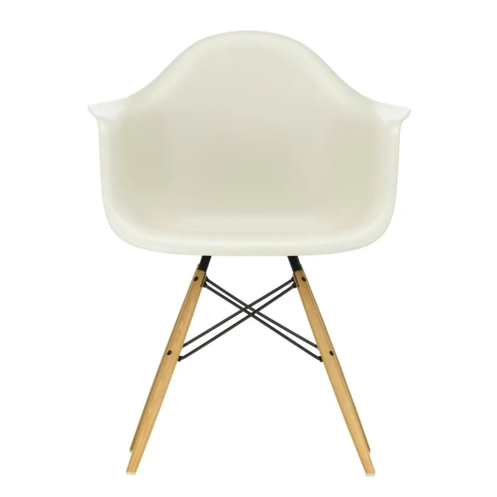 Eames Plastic Armchair DAW RE Gestell Esche