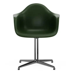 Eames Plastic Armchair DAL RE Gestell poliert