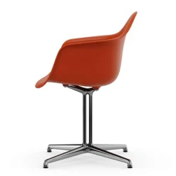 Eames Plastic Armchair DAL RE Gestell poliert
