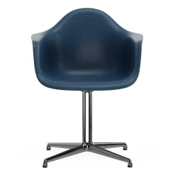 Eames Plastic Armchair DAL RE Gestell poliert
