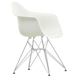 Eames Plastic Armchair DAR Gestell verchromt