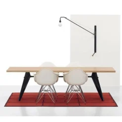 Eames Plastic Armchair DAR Gestell verchromt