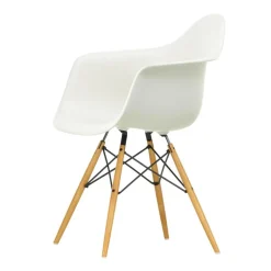 Eames Plastic Armchair DAW Ahorn gelblich