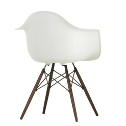 Eames Plastic Armchair DAW Gestell Ahorn dunkel