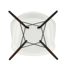 Eames Plastic Armchair DAW Gestell Ahorn dunkel