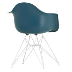 Eames Plastic Armchair DAR RE Gestell weiß