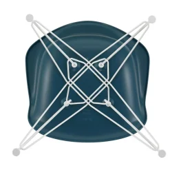 Eames Plastic Armchair DAR RE Gestell weiß