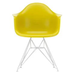 Eames Plastic Armchair DAR RE Gestell weiß