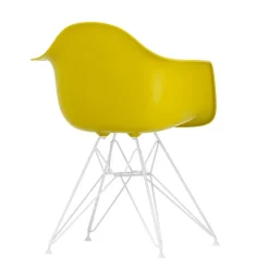 Eames Plastic Armchair DAR RE Gestell weiß