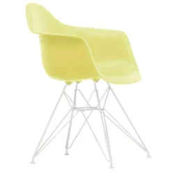 Eames Plastic Armchair DAR RE Gestell weiß