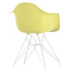 Eames Plastic Armchair DAR RE Gestell weiß