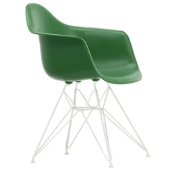 Eames Plastic Armchair DAR RE Gestell weiß