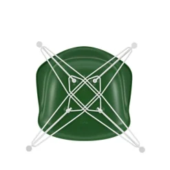 Eames Plastic Armchair DAR RE Gestell weiß