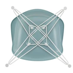 Eames Plastic Armchair DAR RE Gestell weiß