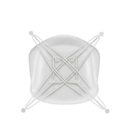 Eames Plastic Armchair DAR RE Gestell weiß