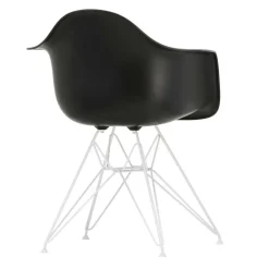 Eames Plastic Armchair DAR RE Gestell weiß