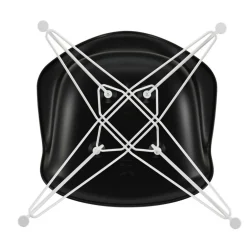 Eames Plastic Armchair DAR RE Gestell weiß