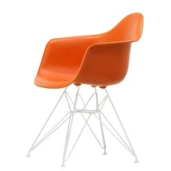 Eames Plastic Armchair DAR RE Gestell weiß