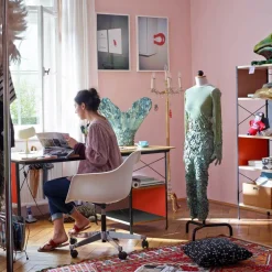 Eames Plastic Armchair PACC RE Bürostuhl