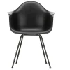Eames Plastic Chair DAX RE Gestell schwarz