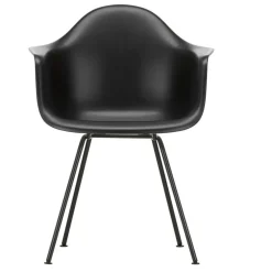 Eames Plastic Chair DAX RE Gestell schwarz