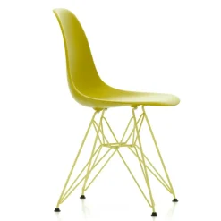 Eames Plastic Side Chair DSR RE Gestell zitrone