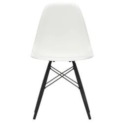 Eames Plastic Side Chair DSW Ahorn schwarz