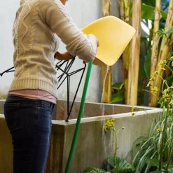 Eames Plastic Side Chair DSR Gestell schwarz