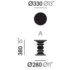 Eames Stool/Hocker A