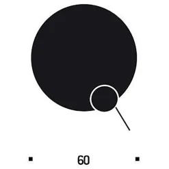 Eclipse Ellipse LED Wandleuchte