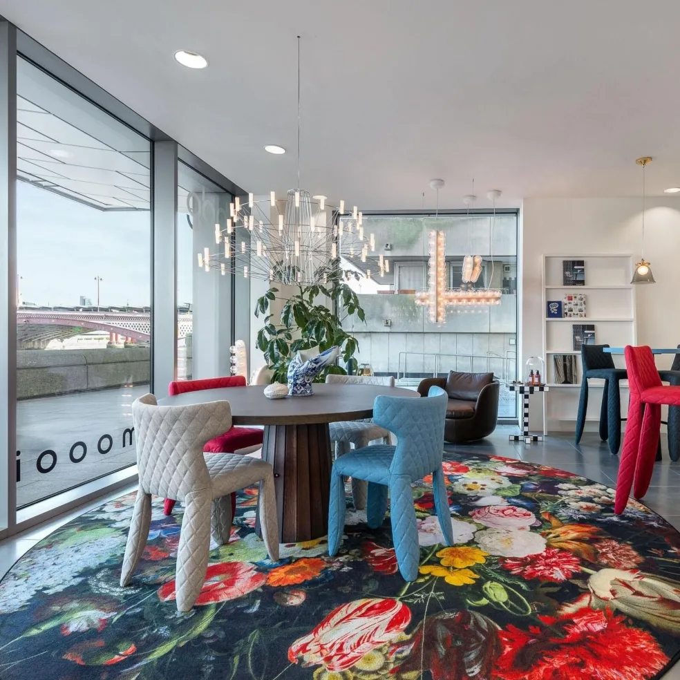 Eden Queen Teppich rund