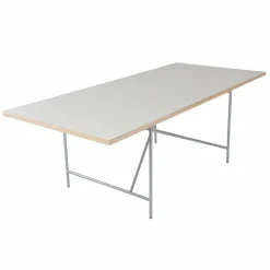 Eiermann 1 Tisch 200x90cm Gestell mittig 110x66x78cm