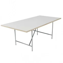 Eiermann 1 Tisch 200x90cm Gestell mittig 110x66x78cm