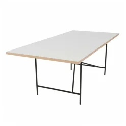 Eiermann 1 Tisch 160x80cm Gestell mittig 110x66x66cm
