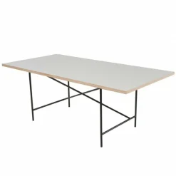 Eiermann 1 Tisch 180x90cm Gestell mittig 110x66x66cm