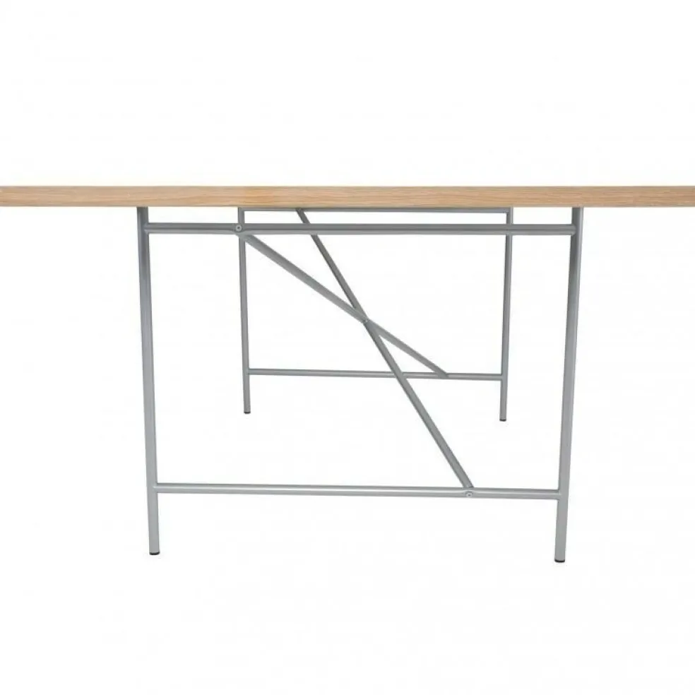 Eiermann 1 Tisch 180x90cm Gestell mittig 110x66x66cm