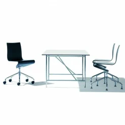 Eiermann 1 Tisch 180x90cm Gestell mittig 110x66x66cm