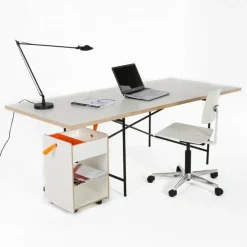 Eiermann 2 Tisch 160x80x66cm Gestell exzentrisch 135x78cm