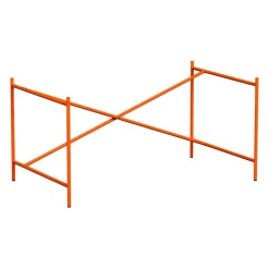 Eiermann 2 Tischgestell 135x78x66cm exzentrisch
