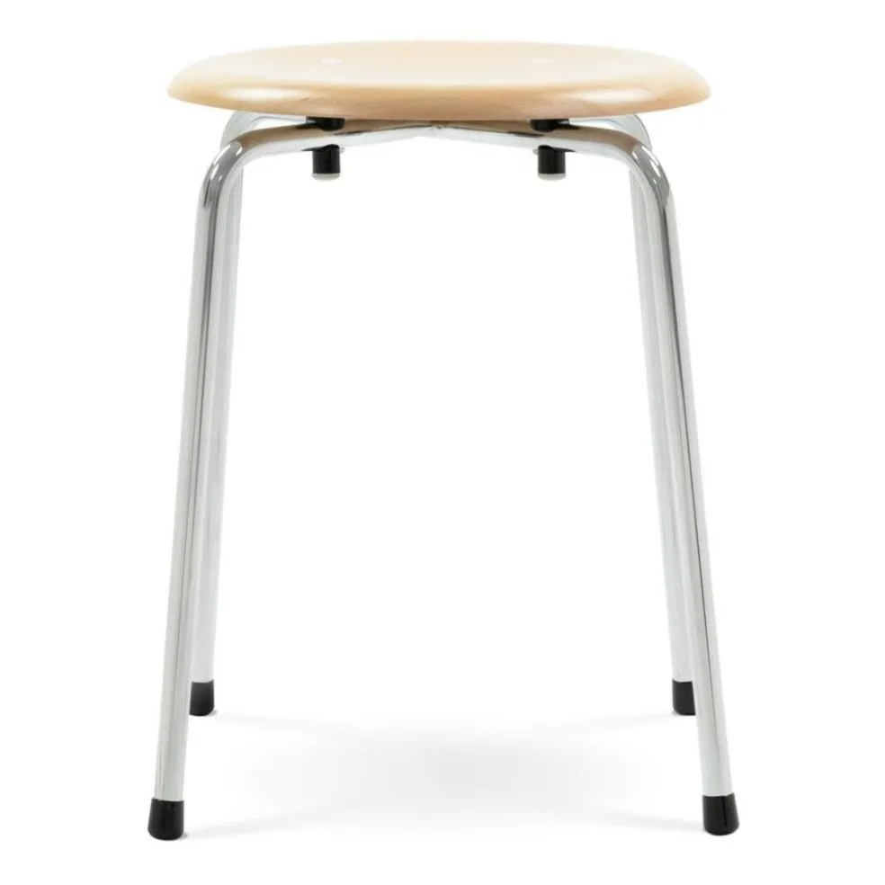 Eiermann Hocker S 38 S/1 Gestell chrom